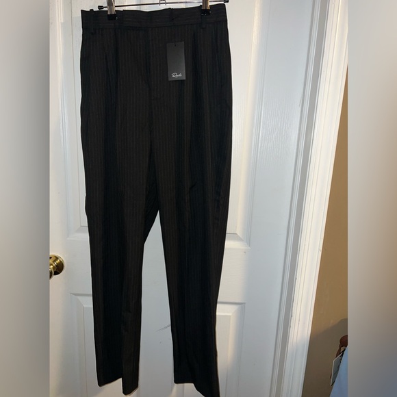 Rails - Tay Pant - Charcoal Pinstripe - Size 4 - Picture 3 of 4